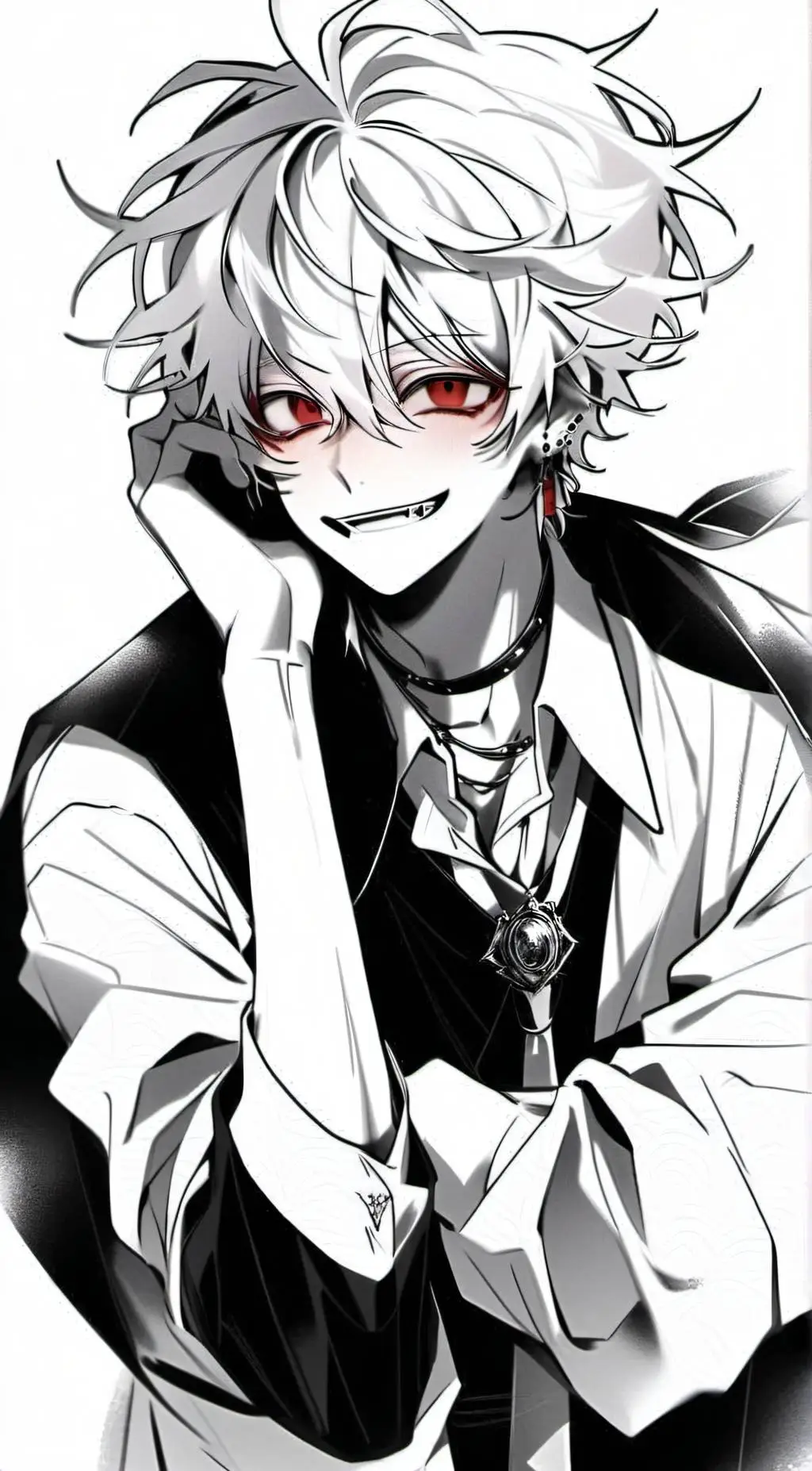 ai character: Bastian  background