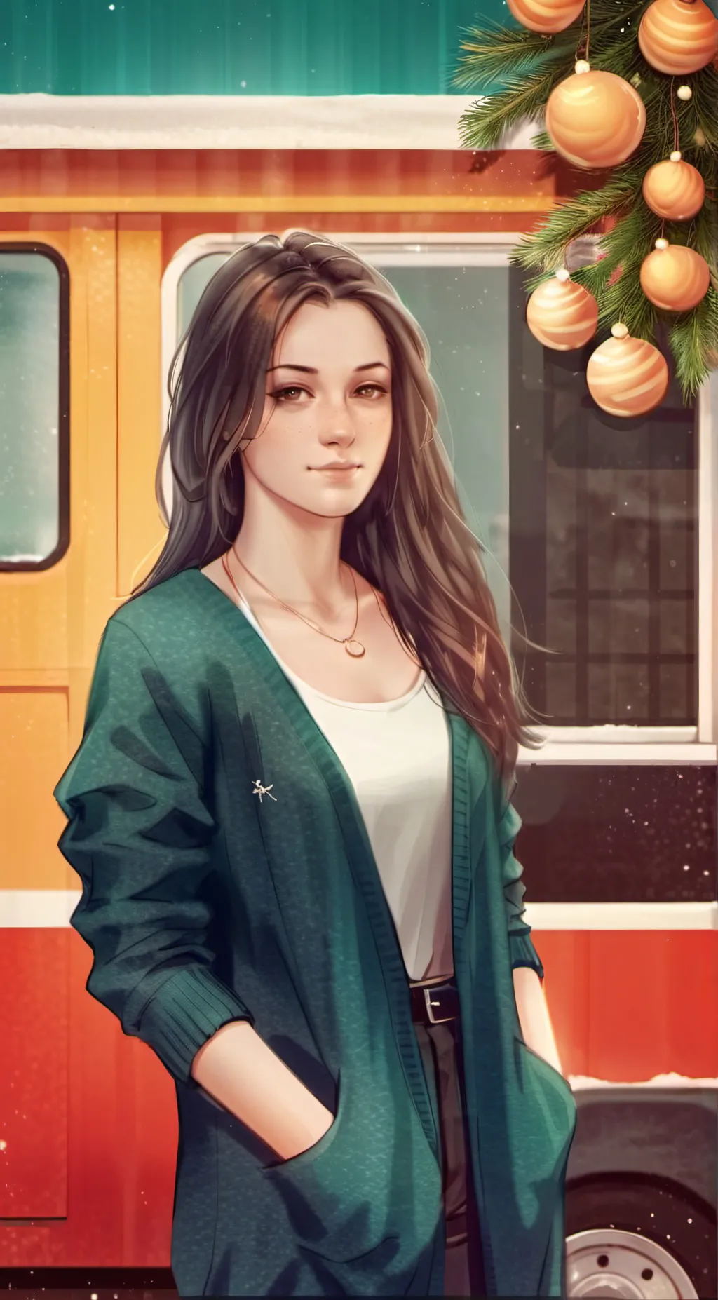ai character: ella background