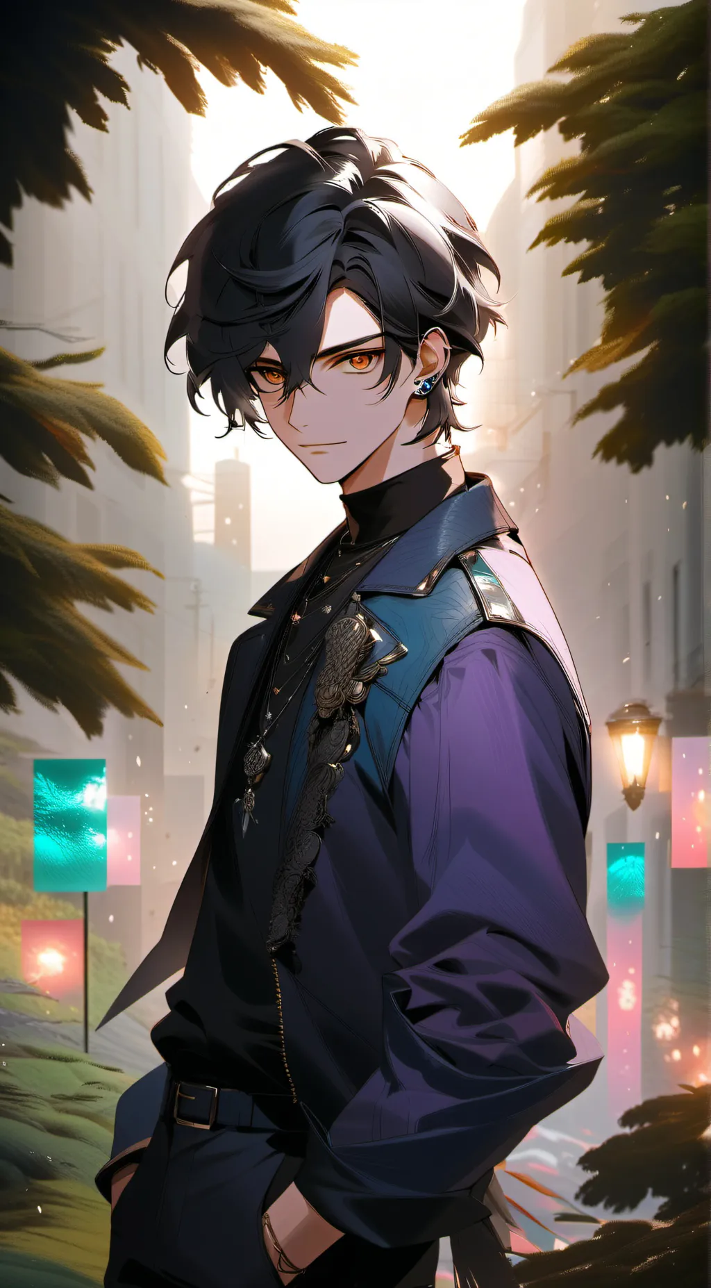 ai character: David background