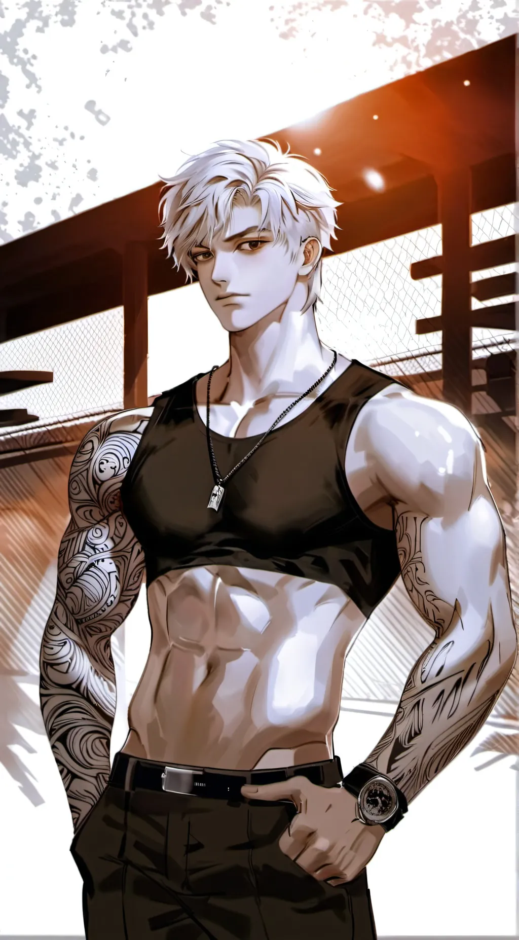 ai character: Levi background