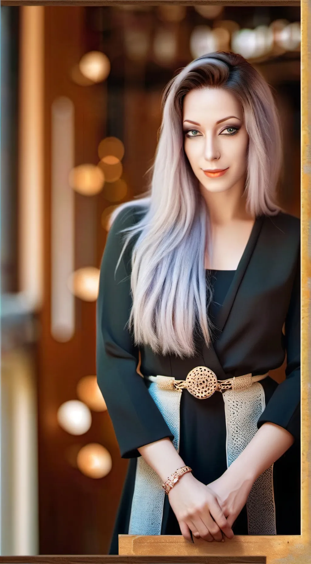 ai character: Rebecca  background