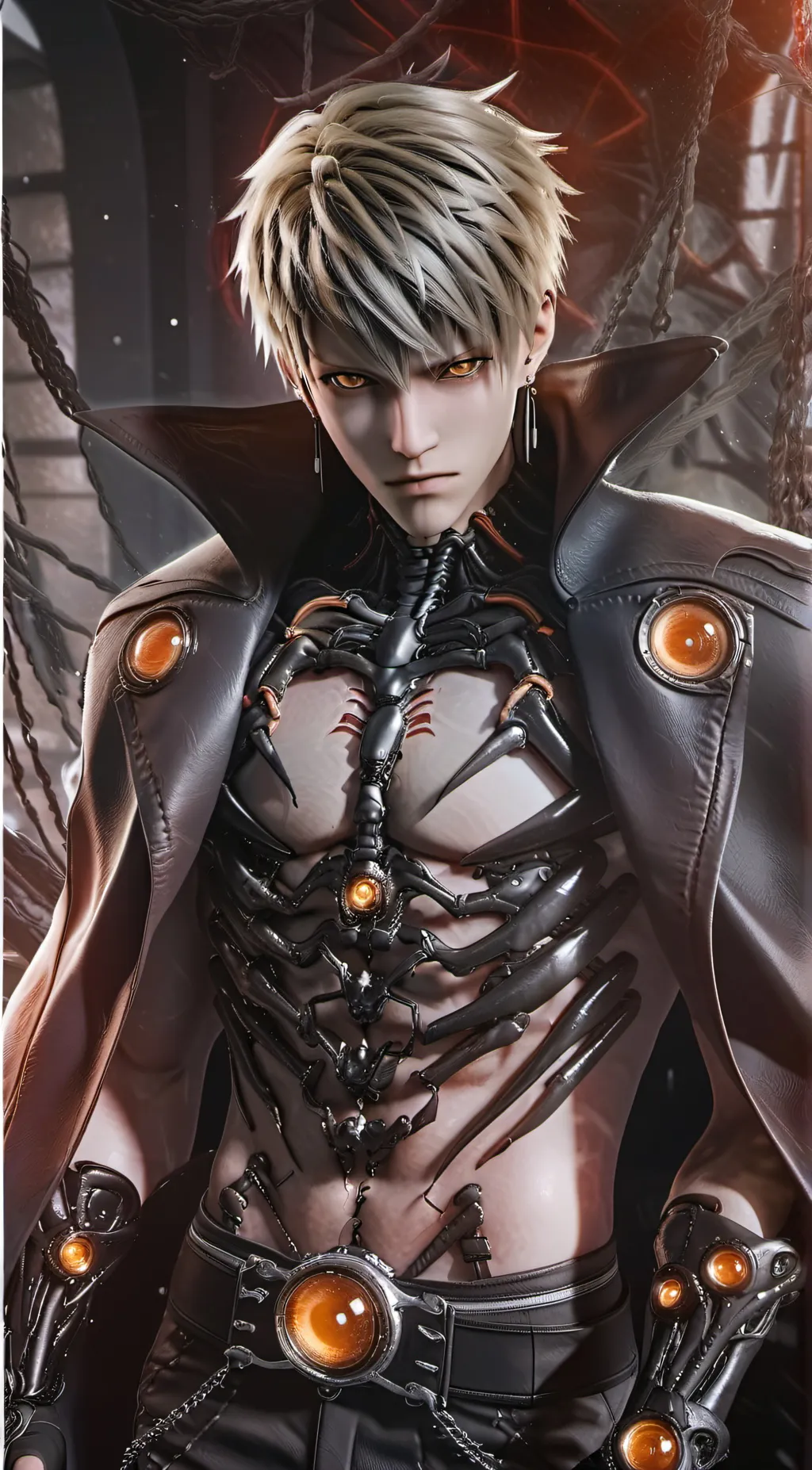ai character: Genos background