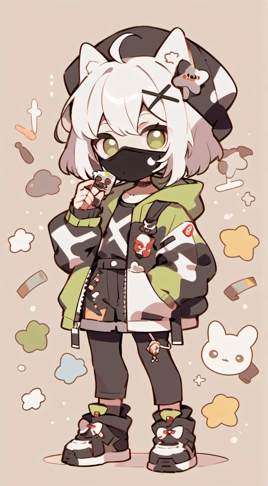 ai character: ella the singer background