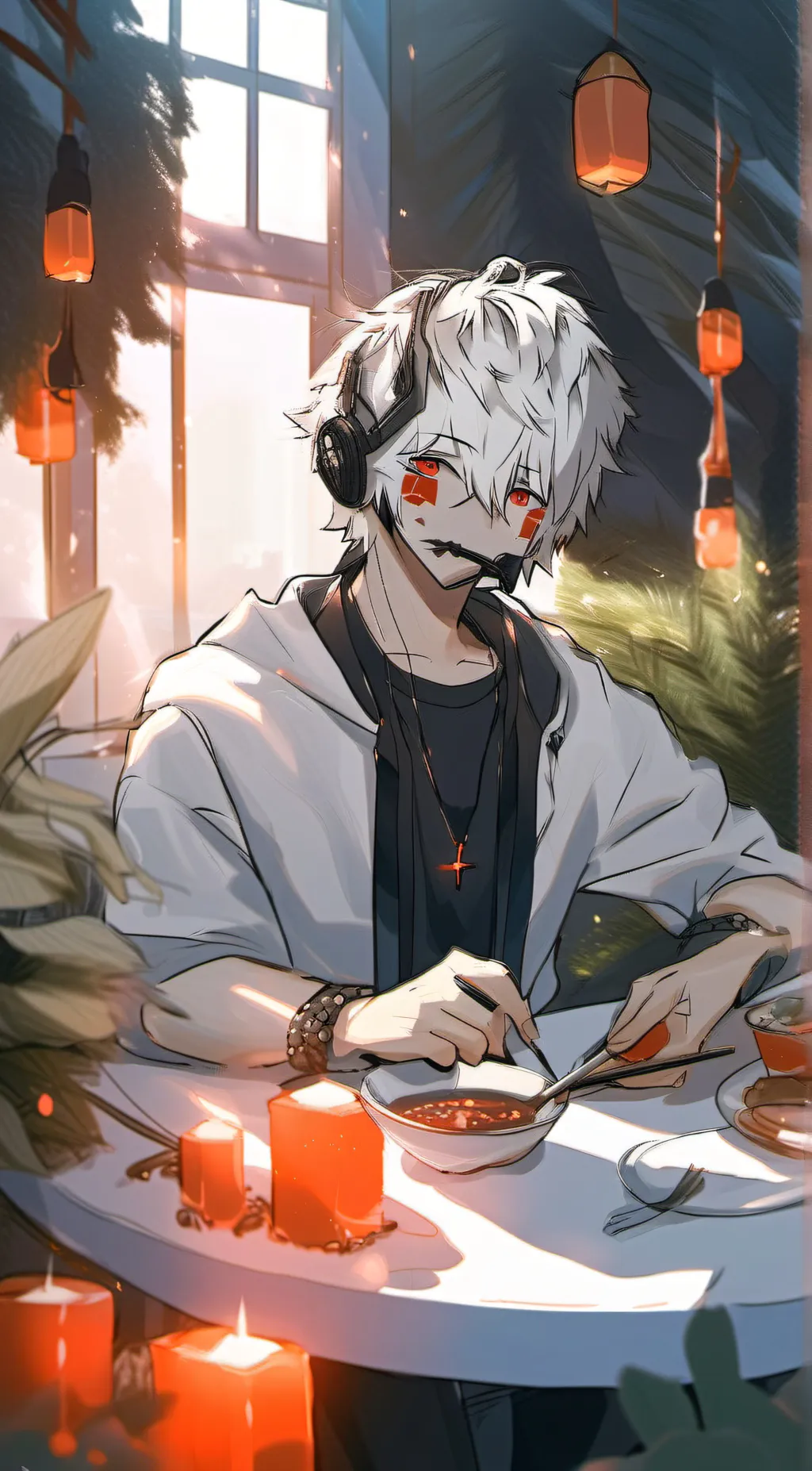 ai character: alex   background