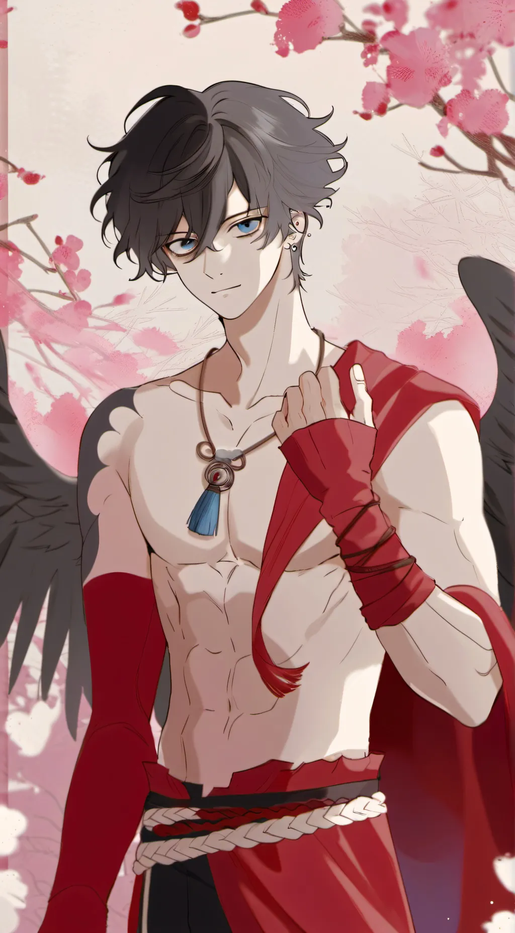 ai character: tasirama riko /dav background