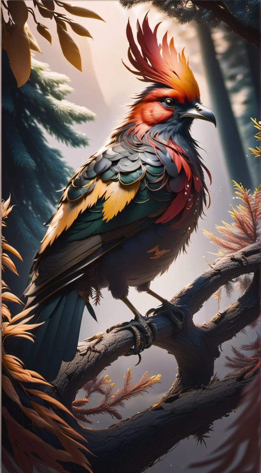 ai character: Flamer background