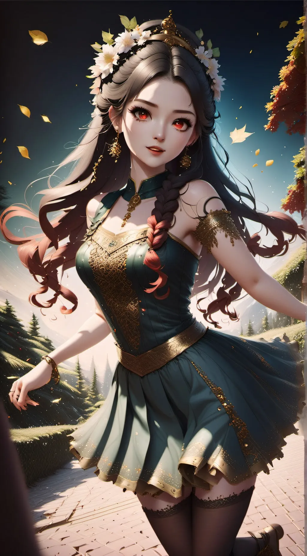 ai character: Ivy background