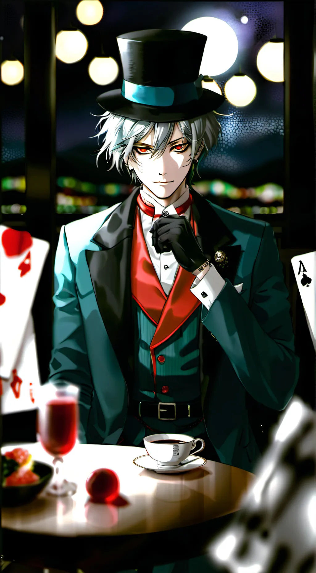 ai character: マッドハッター background