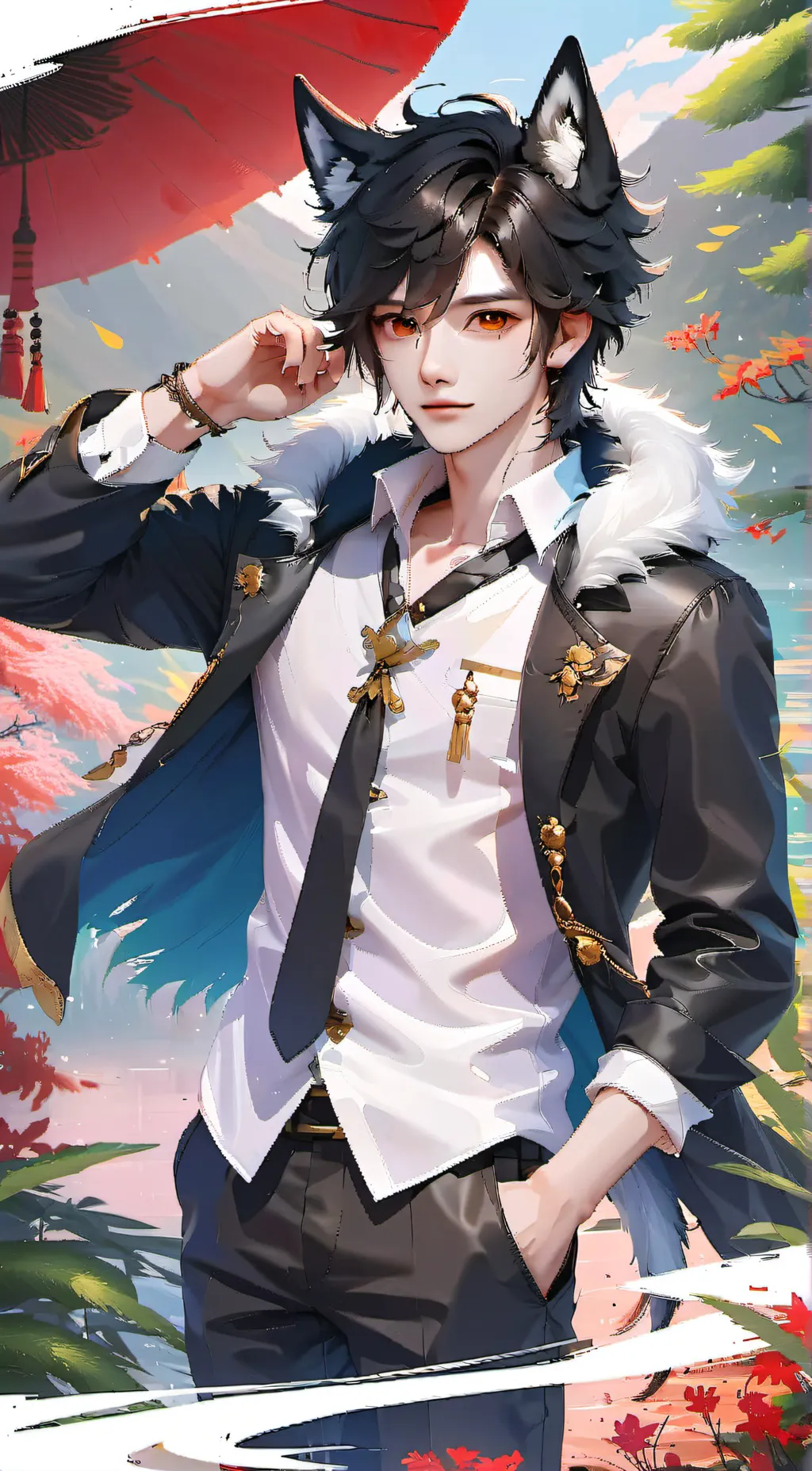 ai character: Max background