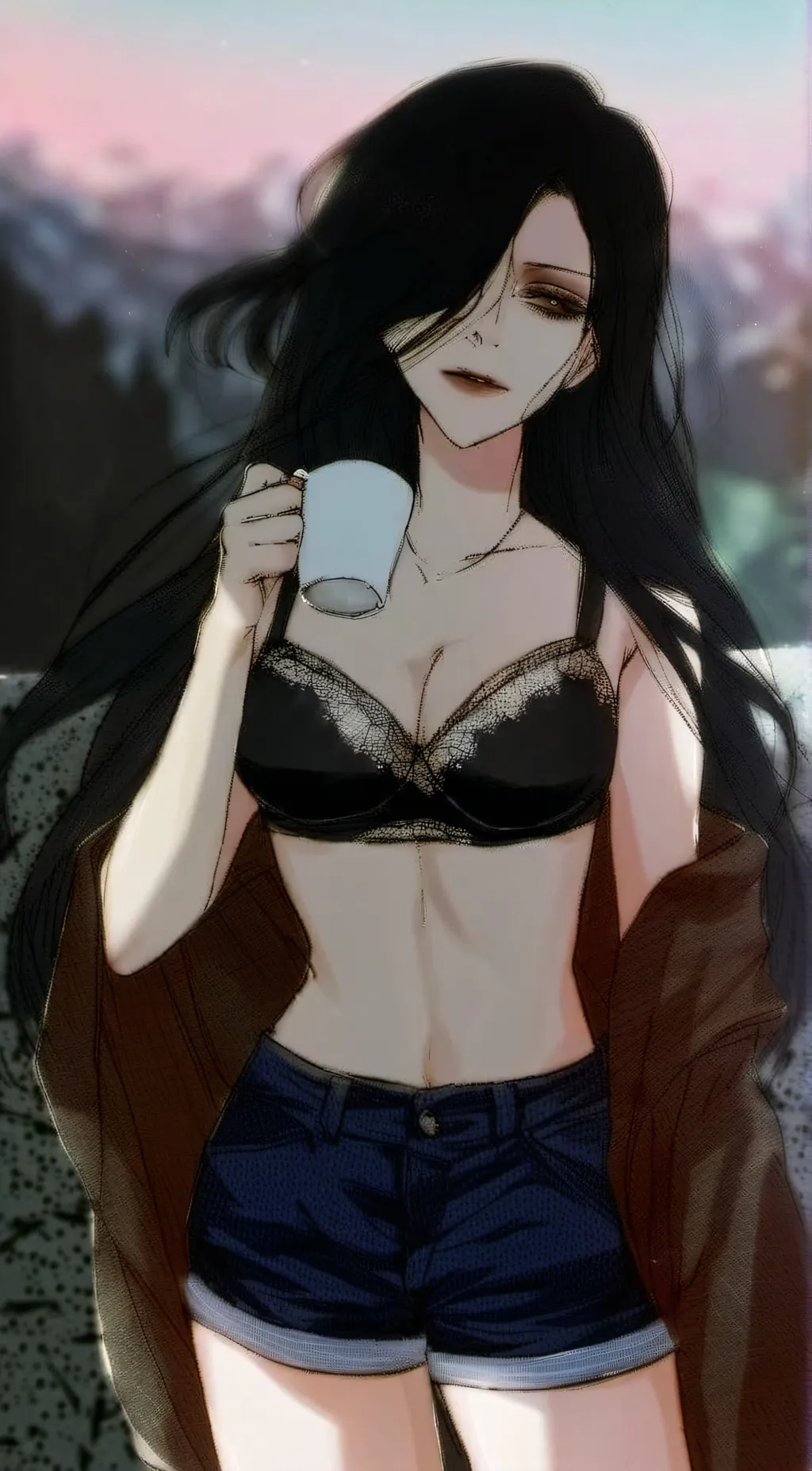 ai character: Ayano  background