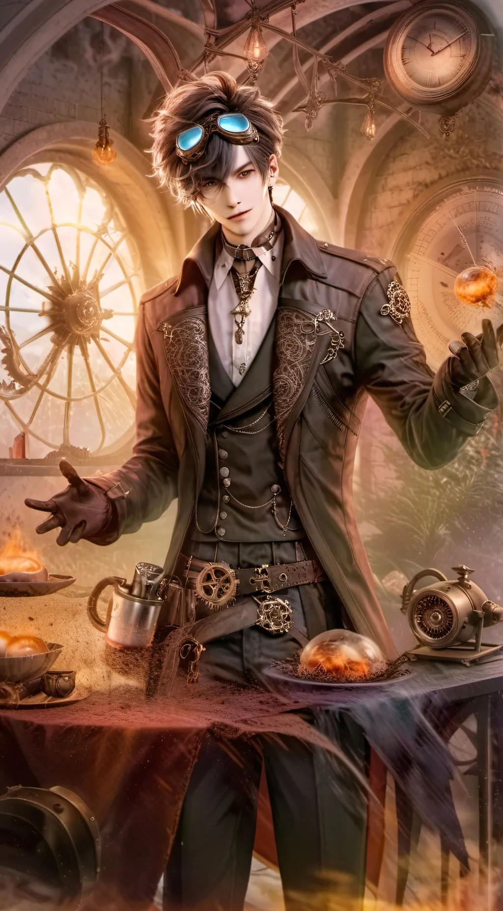 ai character: Edison background