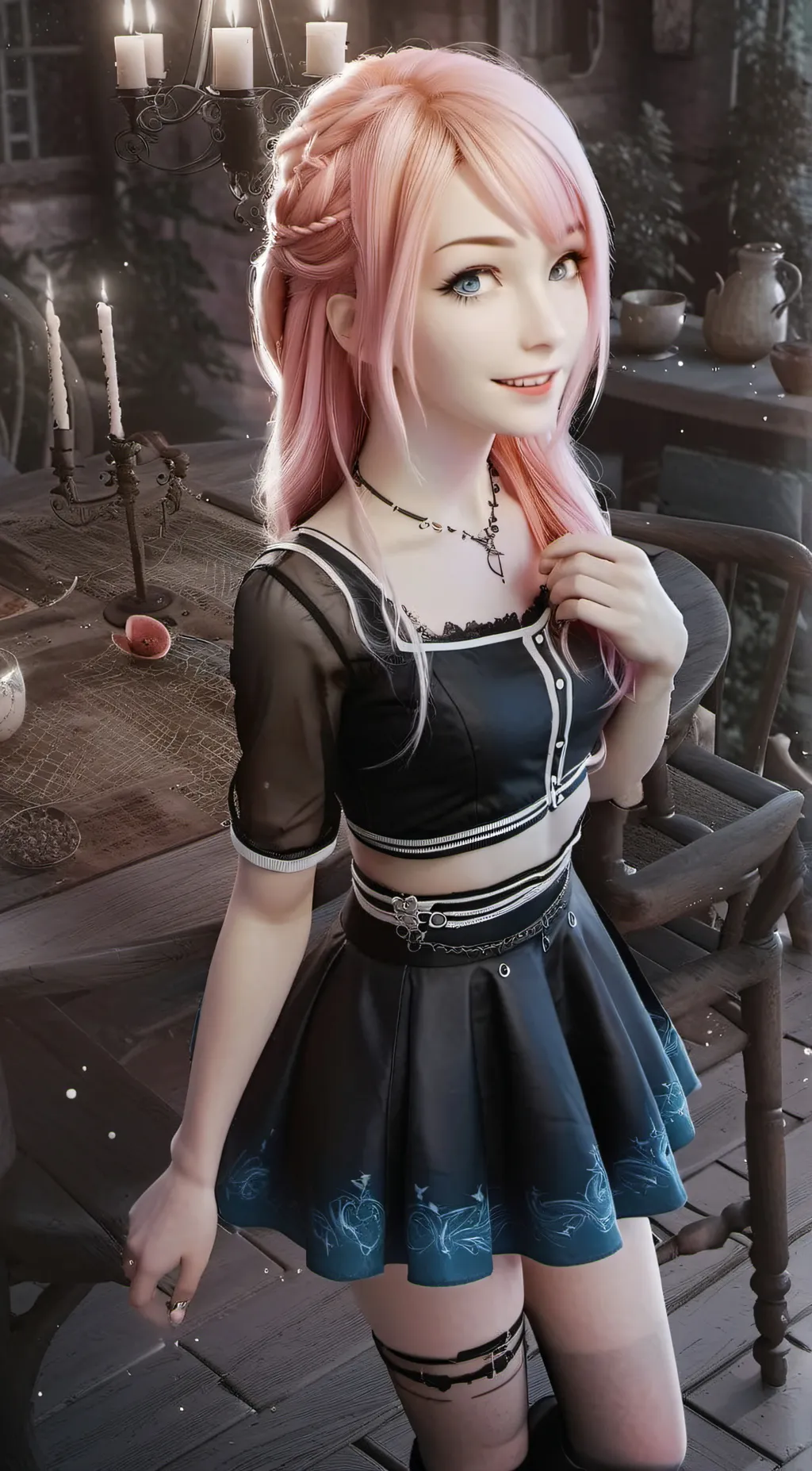ai character: Aria background
