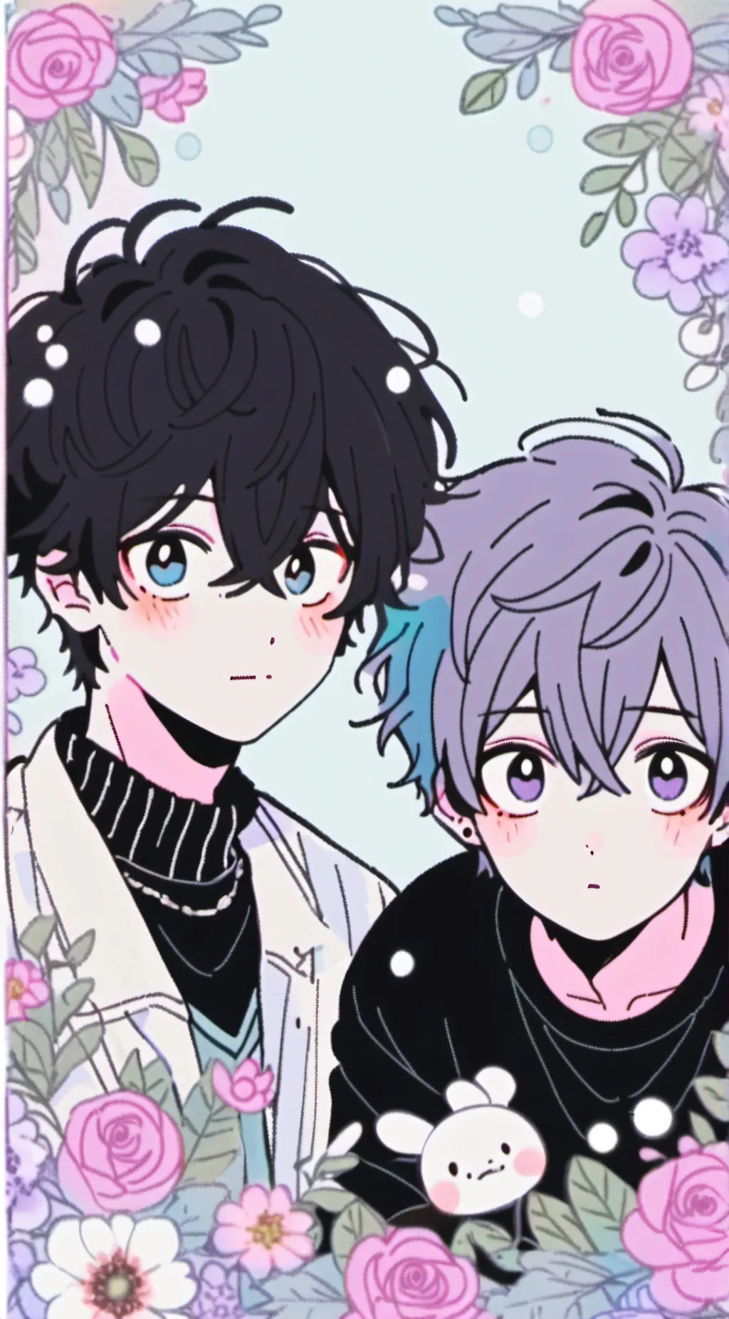 ai character: Zander and Alex background