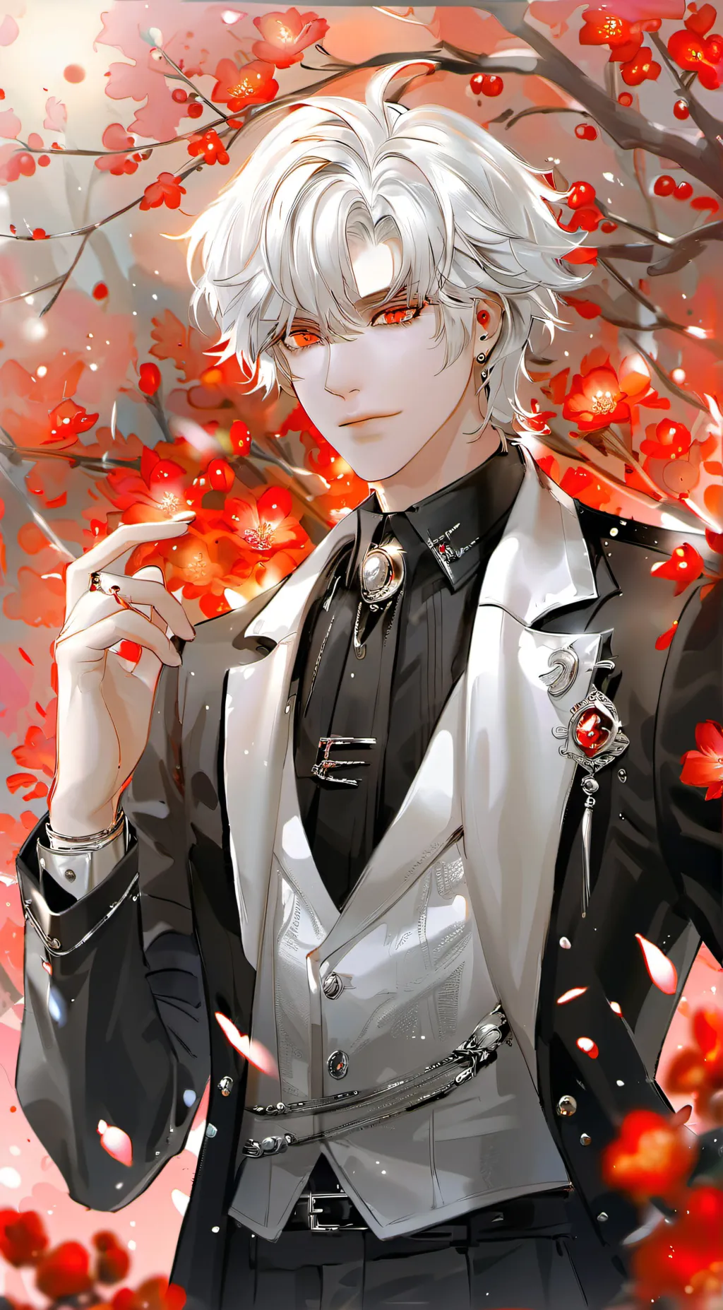 ai character: ☆leo☆ background