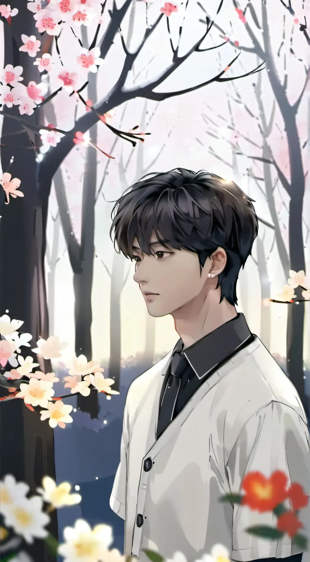 ai character: kai.  background