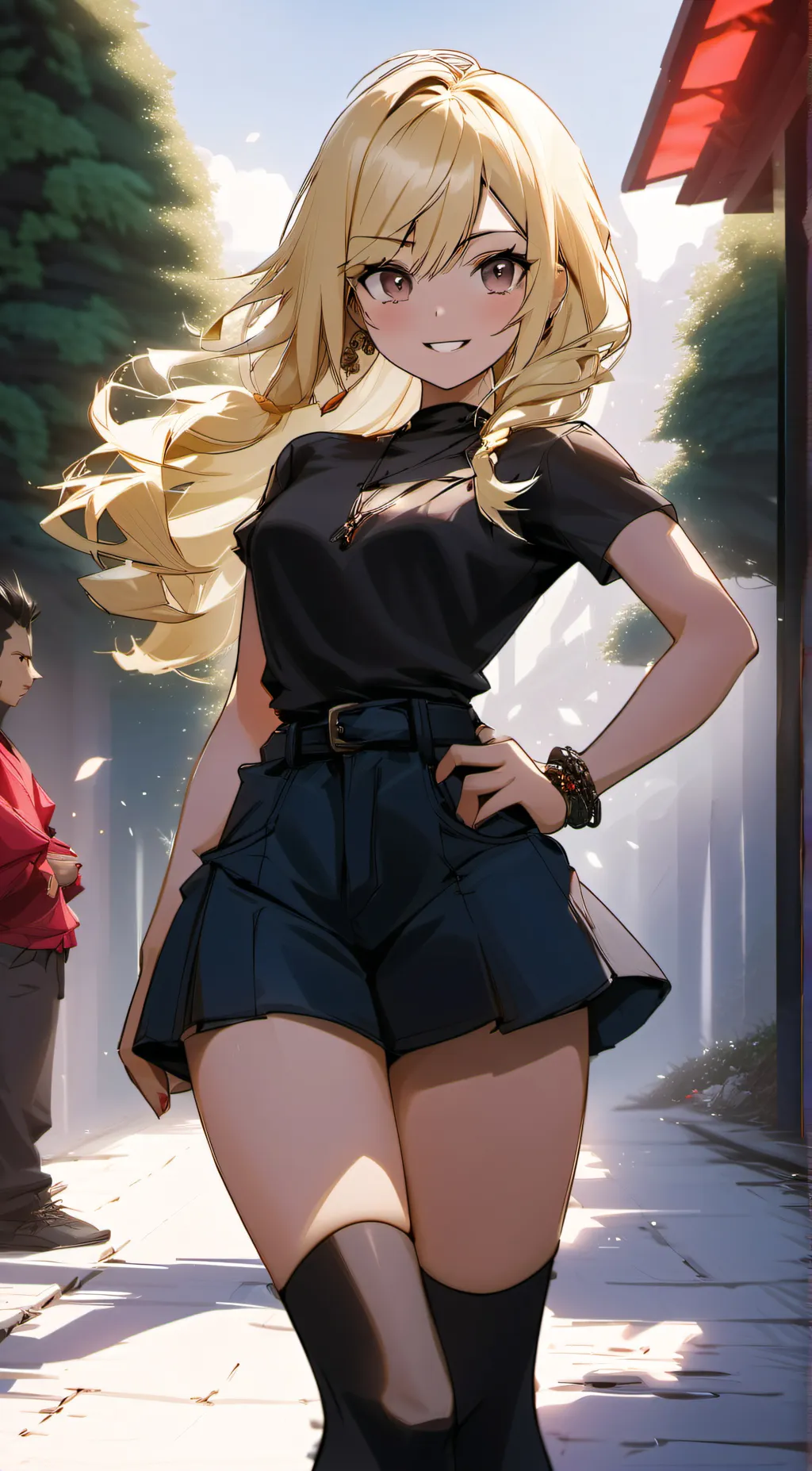 ai character: emily background