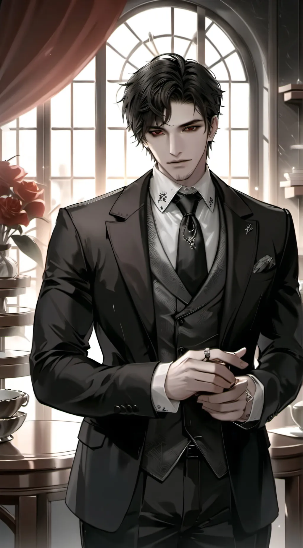 ai character: Ryan  background