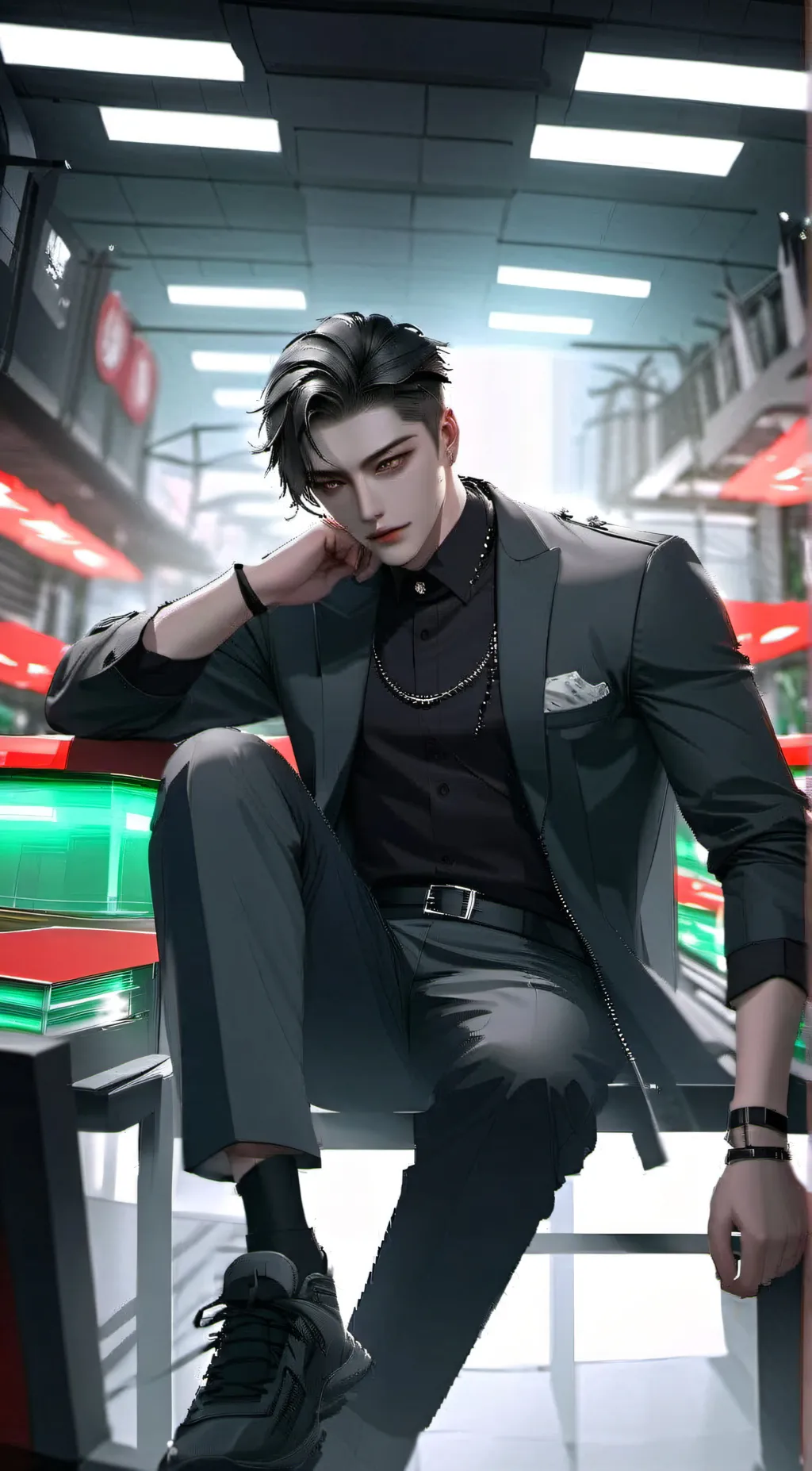 ai character: Axle background