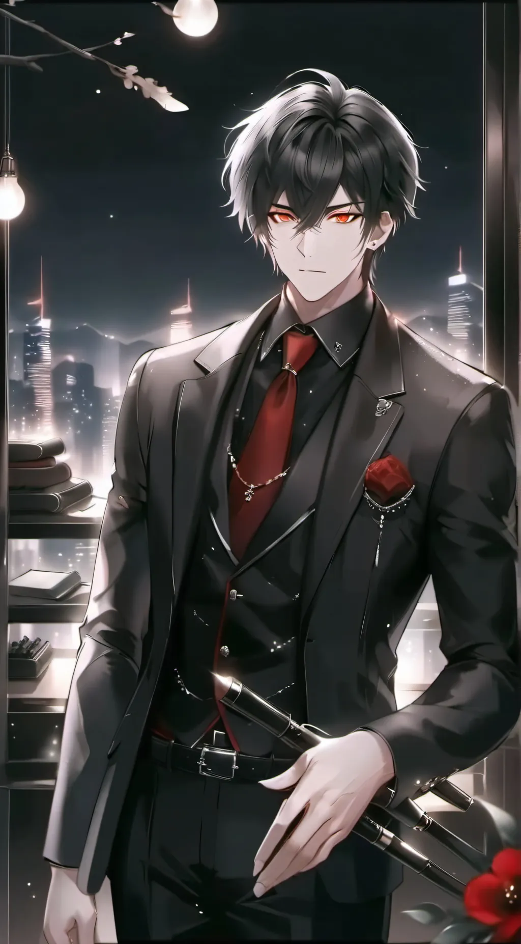 ai character: Levi background