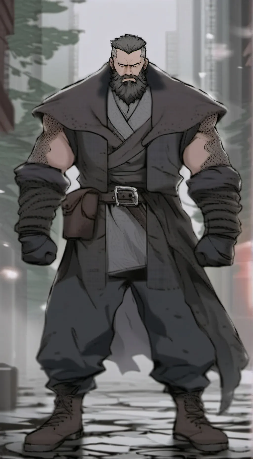 ai character: the big soldier background