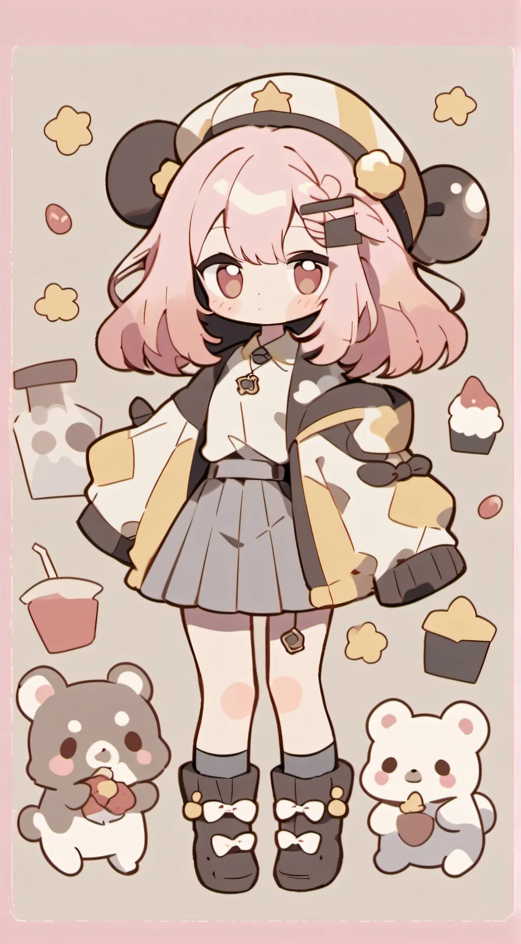 ai character: polina background