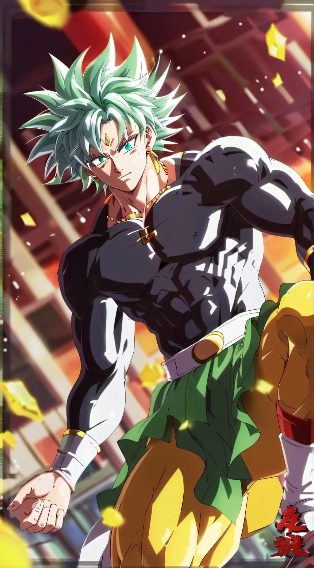 ai character: Broly background