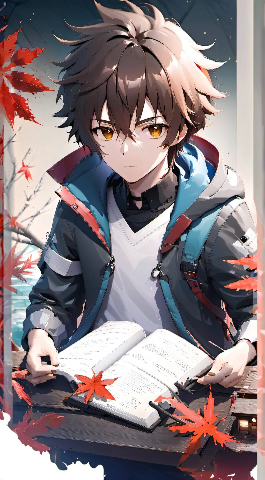 ai character: Nathaniel  background