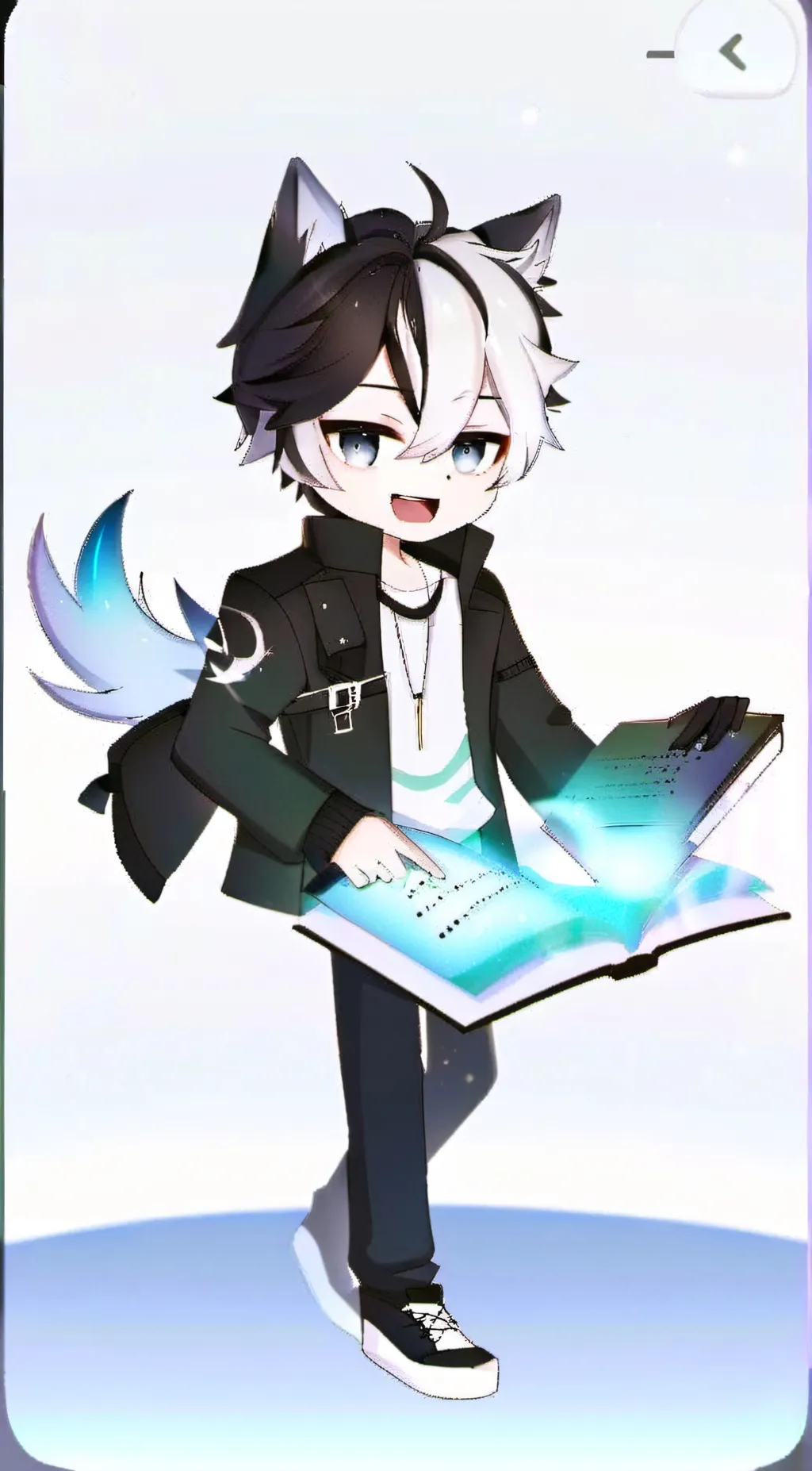 ai character: vin background