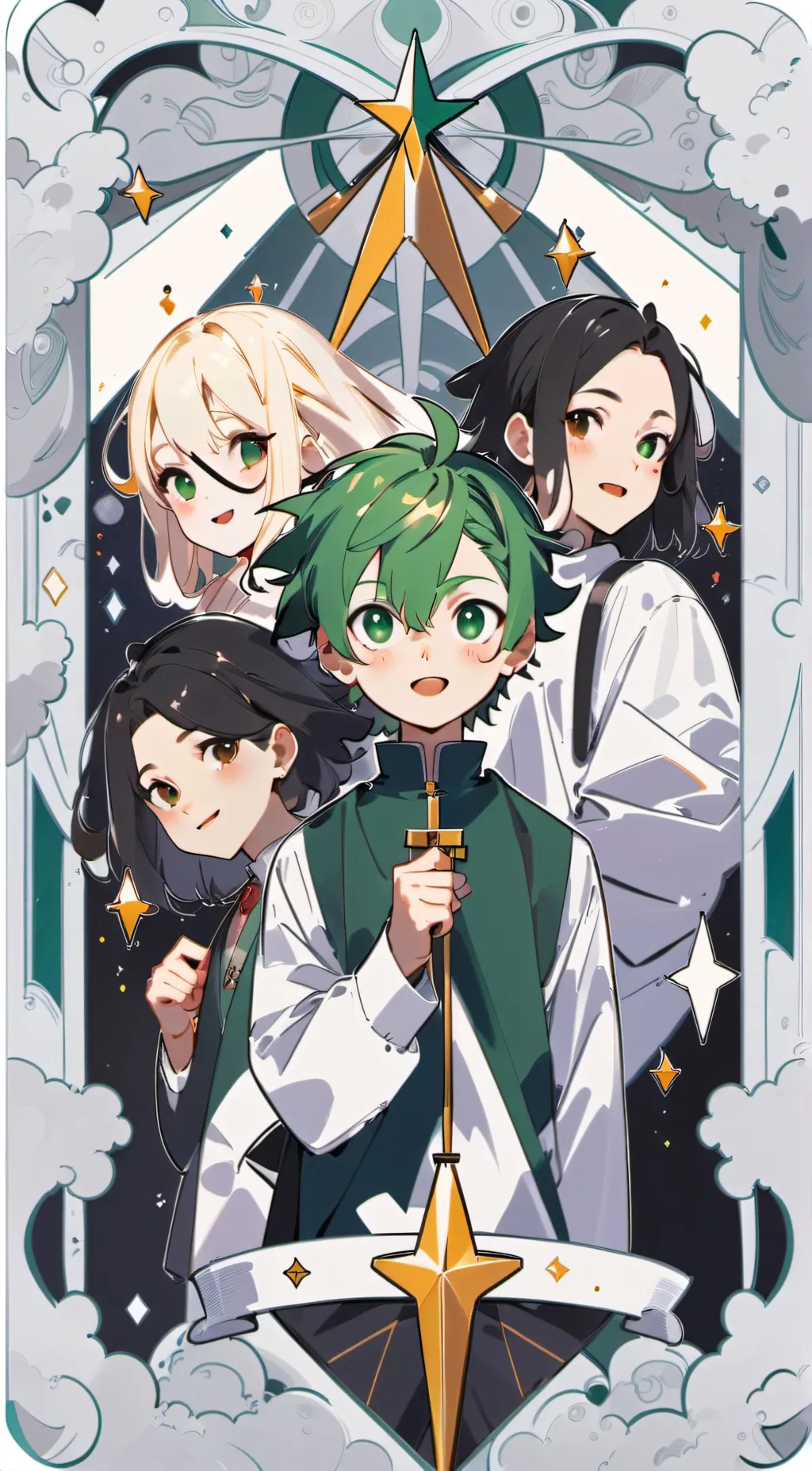 ai character: MHA background