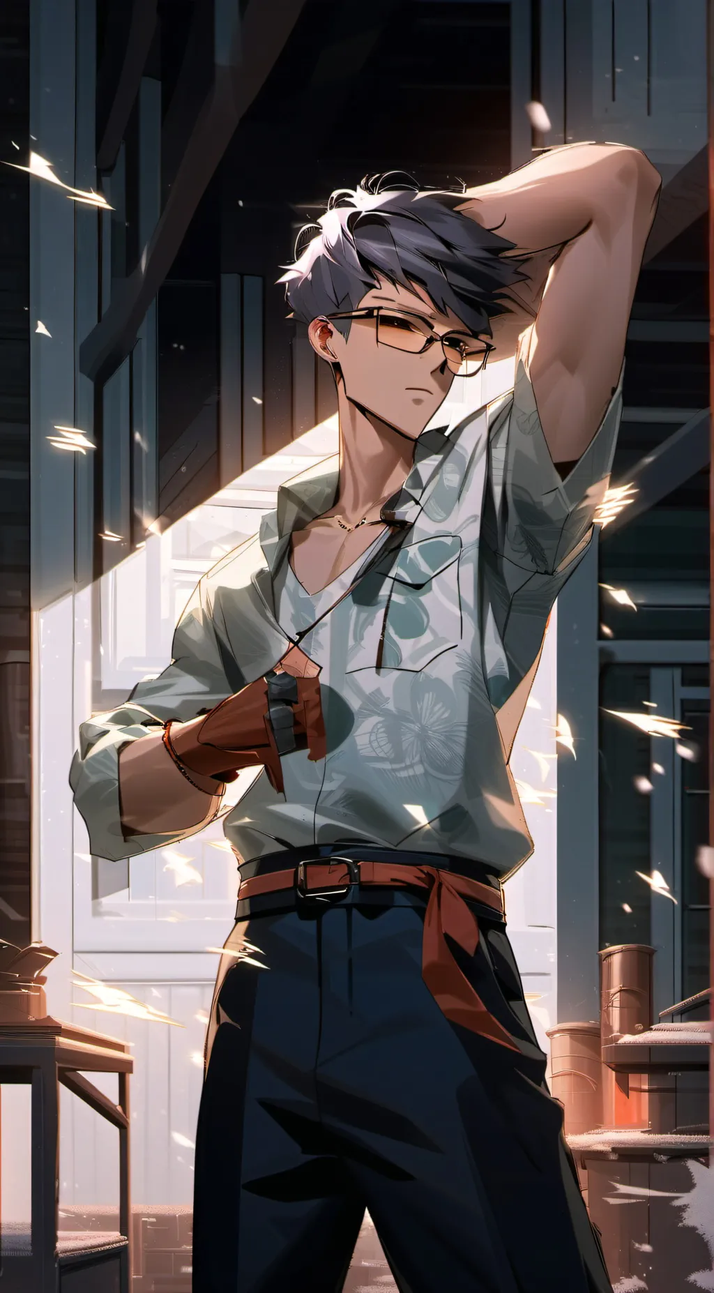 ai character: Hikaru Itsurigamo background