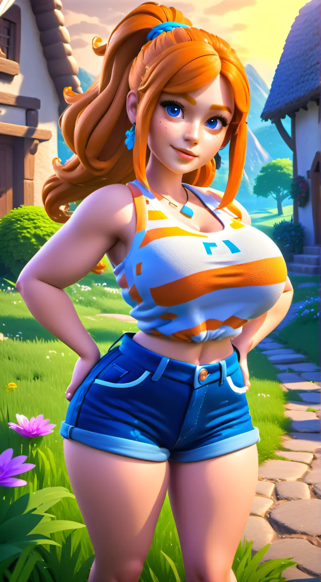 ai character: Cindy Mae background