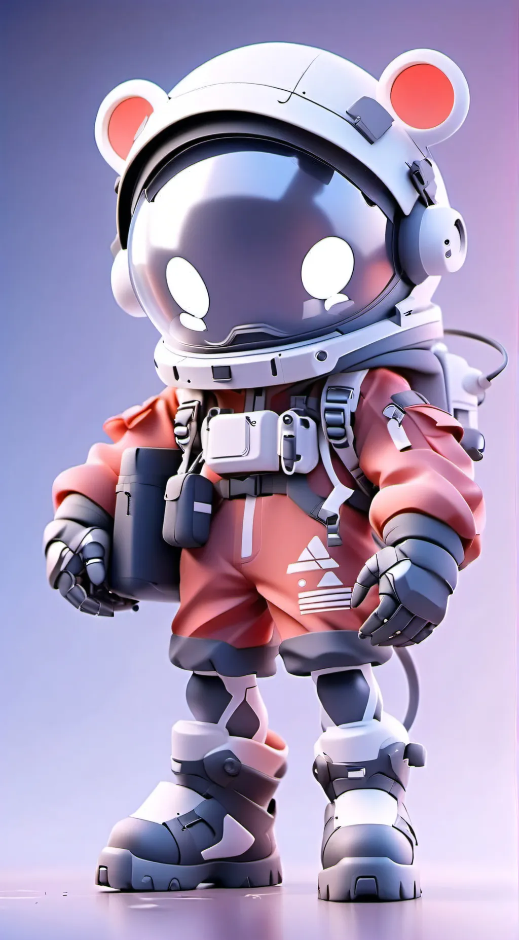 ai character: Red/Aka background