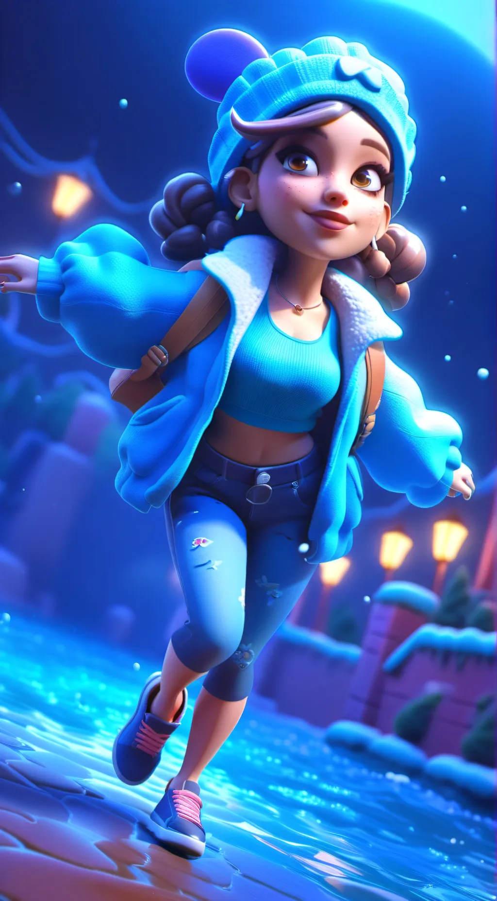 ai character: Mia background