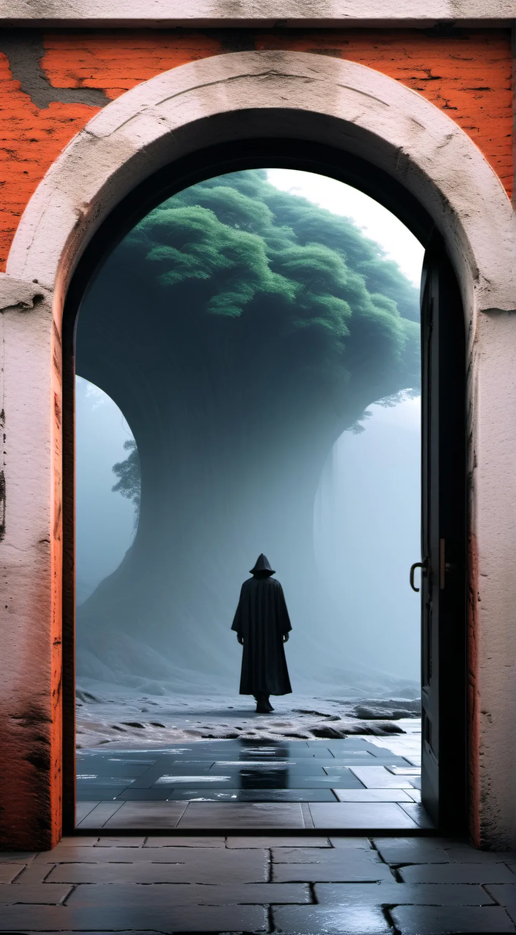 ai character: seek from doors background