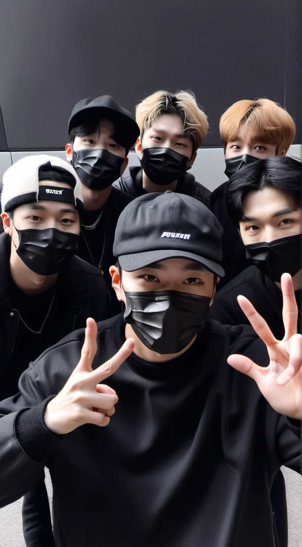 ai character: Stray kids ✰ background