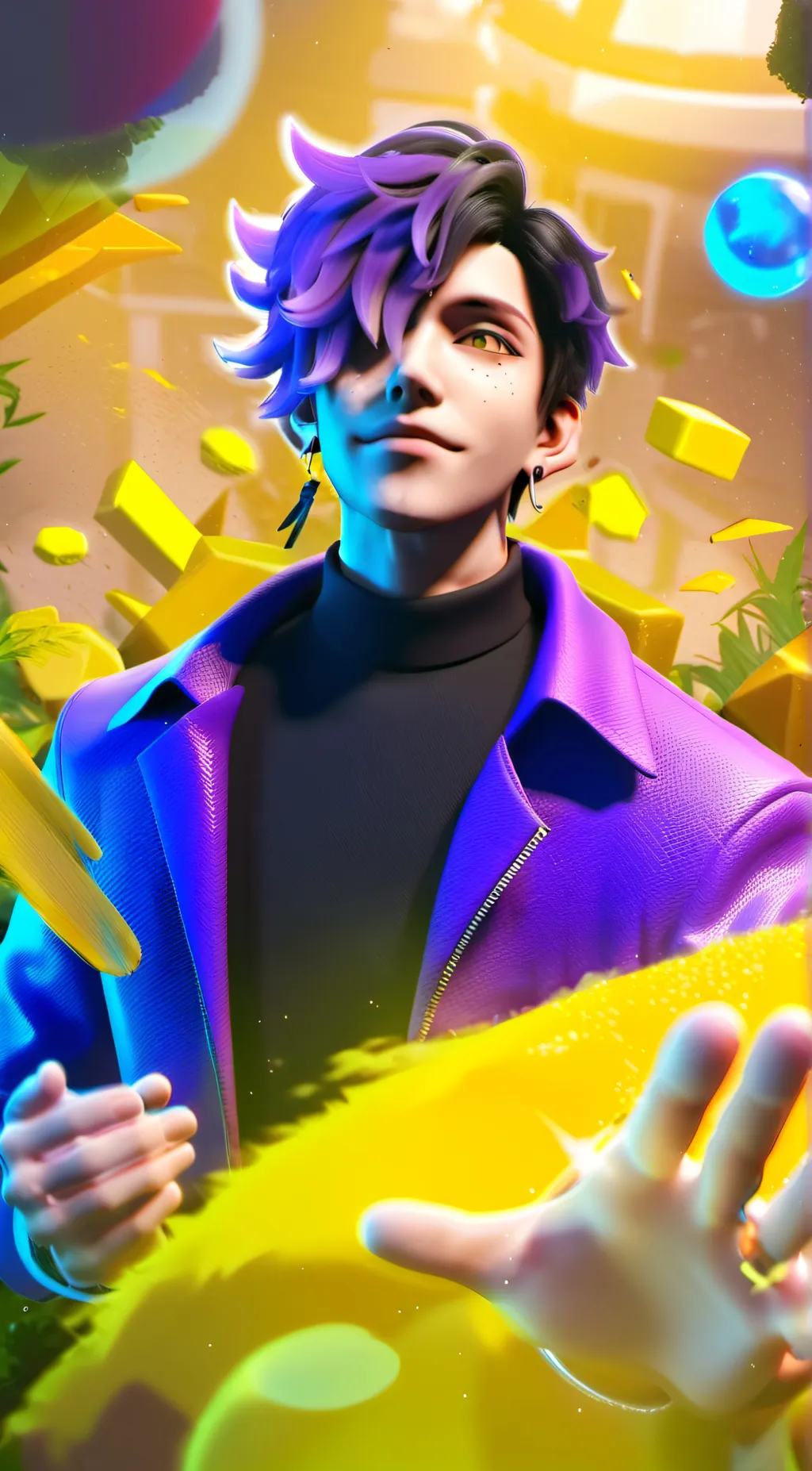 ai character: Zephyr background