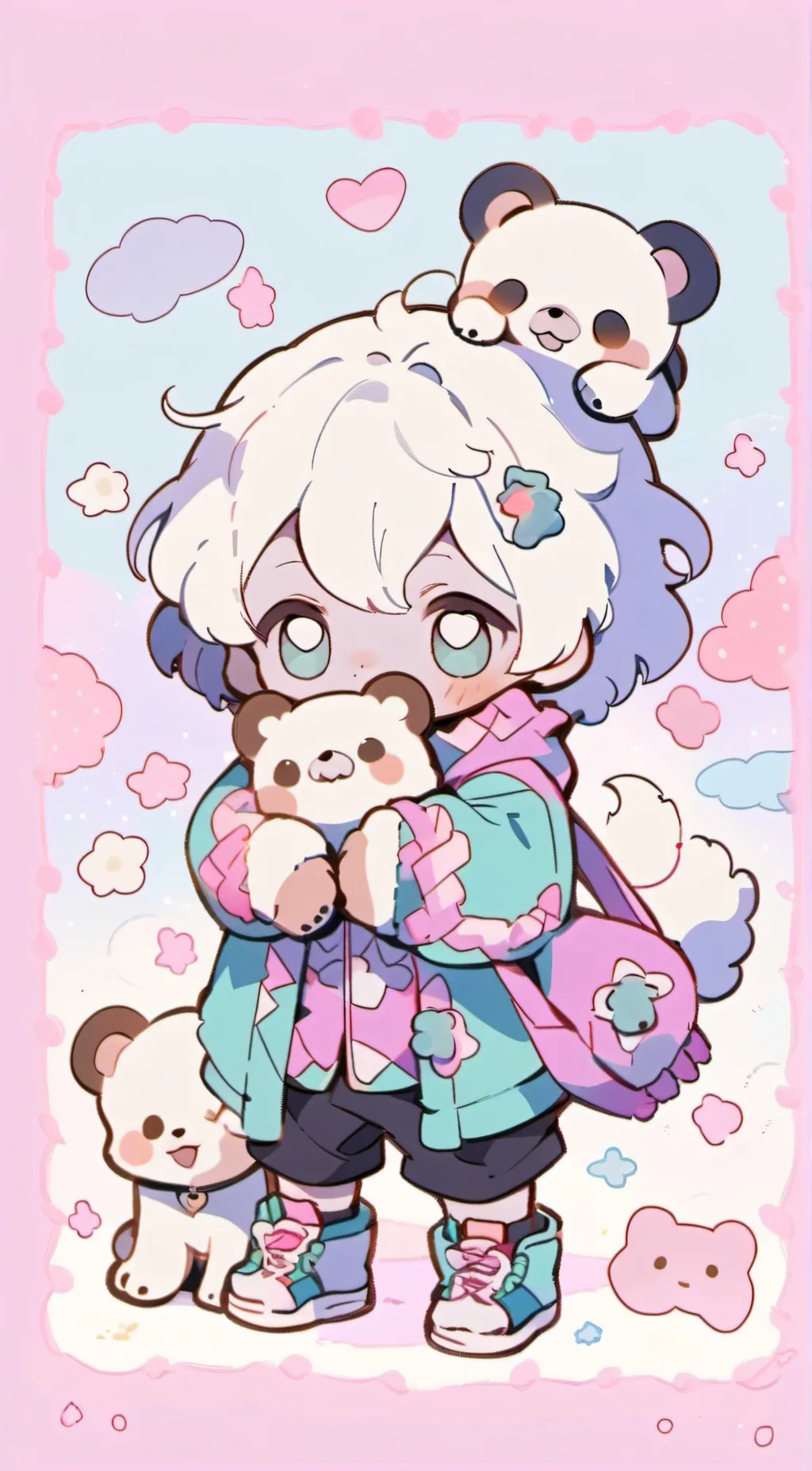 ai character: ♡Marshel and coco♡ background