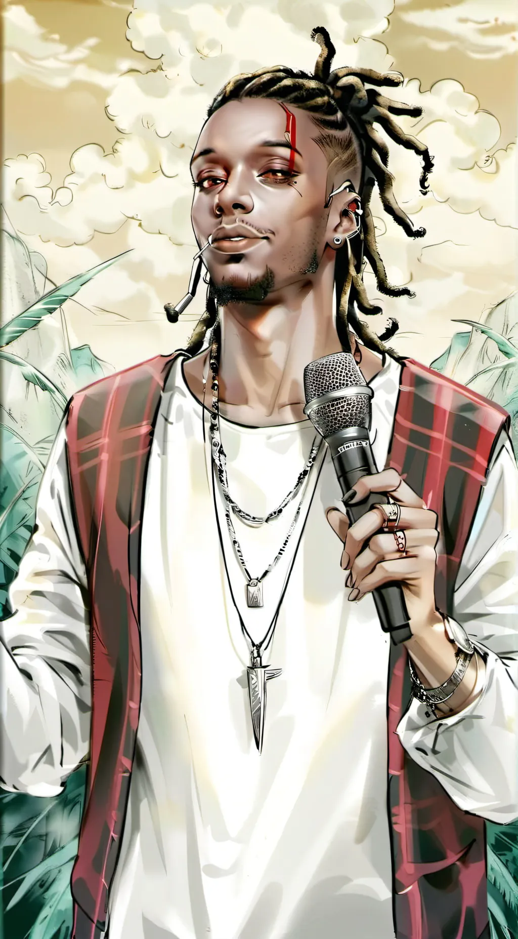 ai character: lil wayne background