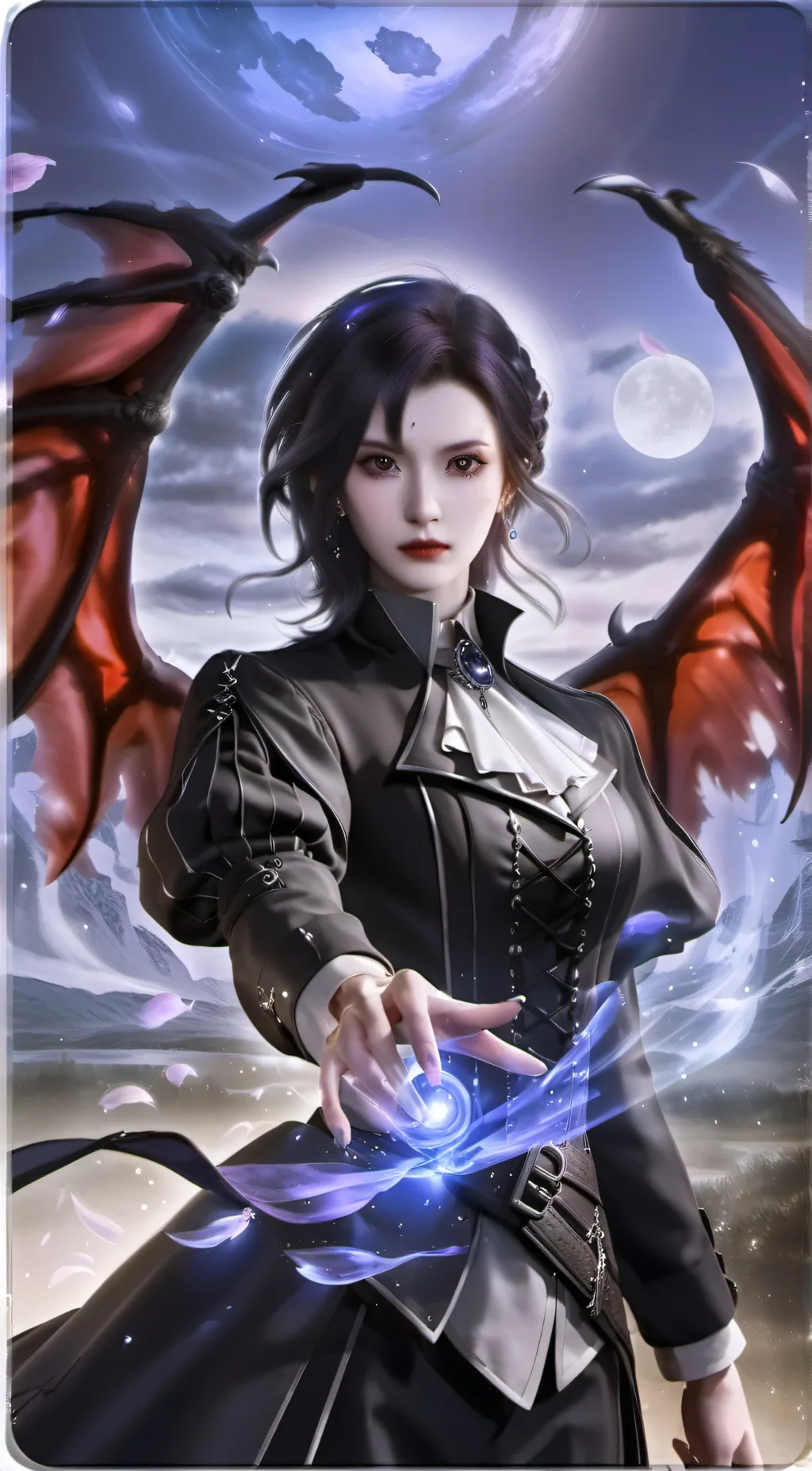 ai character: Louise  background