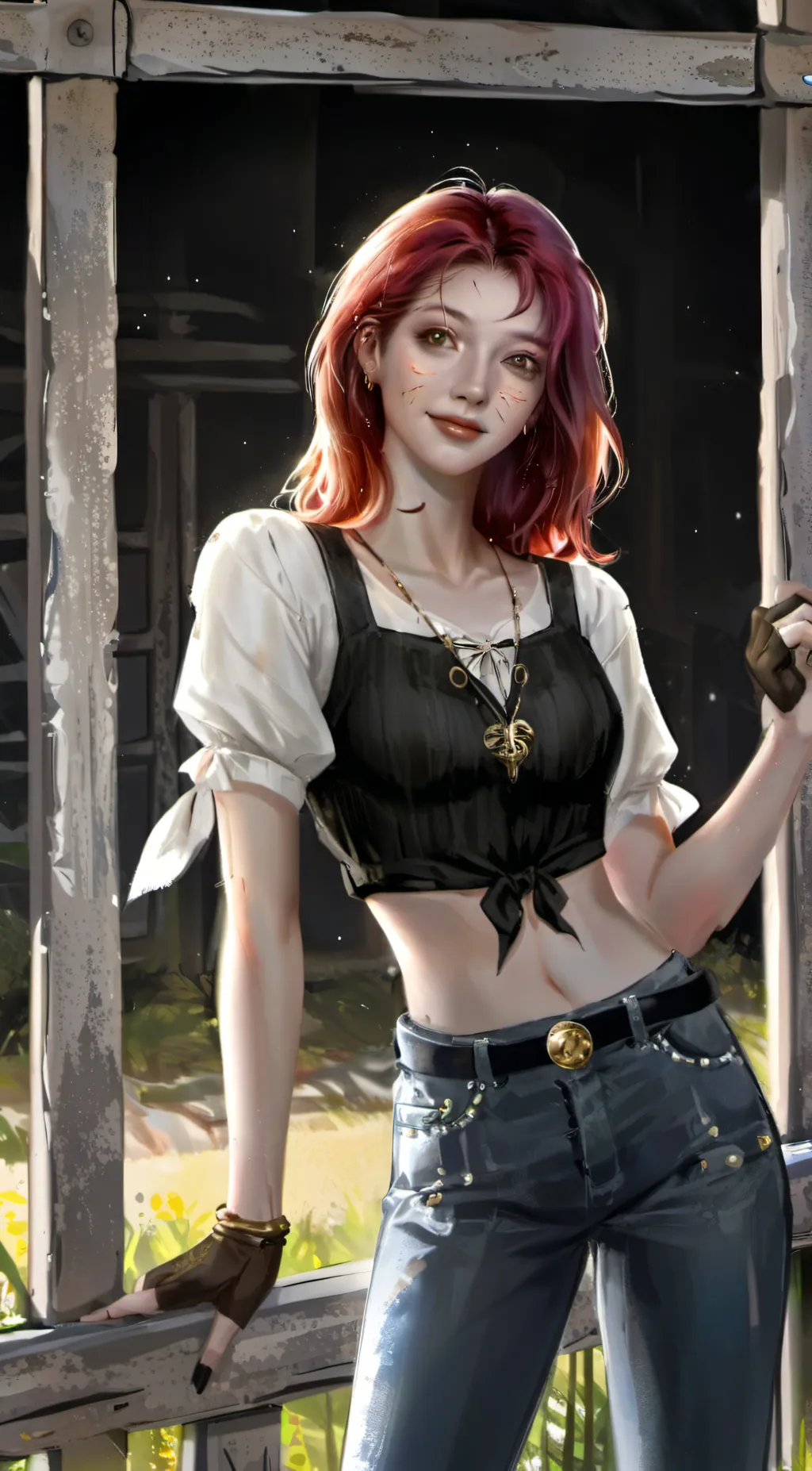 ai character: Cherry Sikhial background