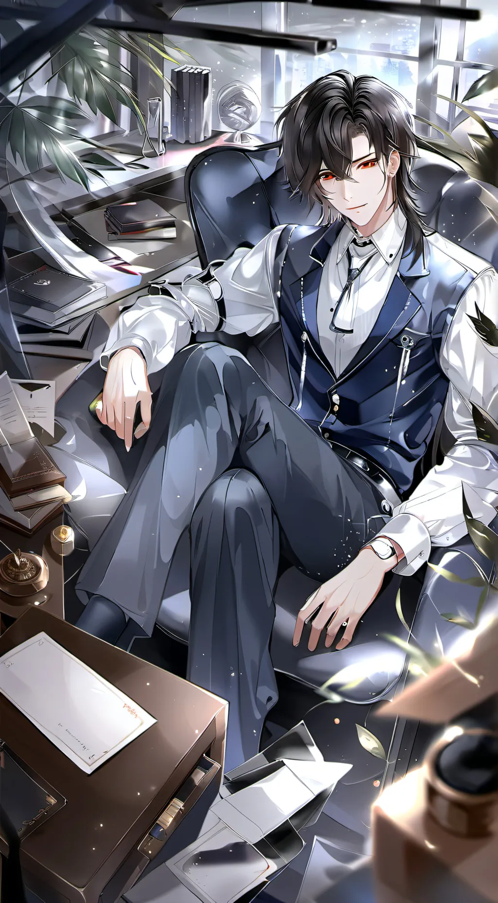 ai character: denver background