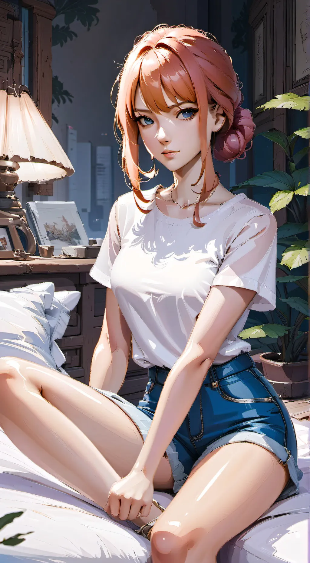 ai character: Miley background