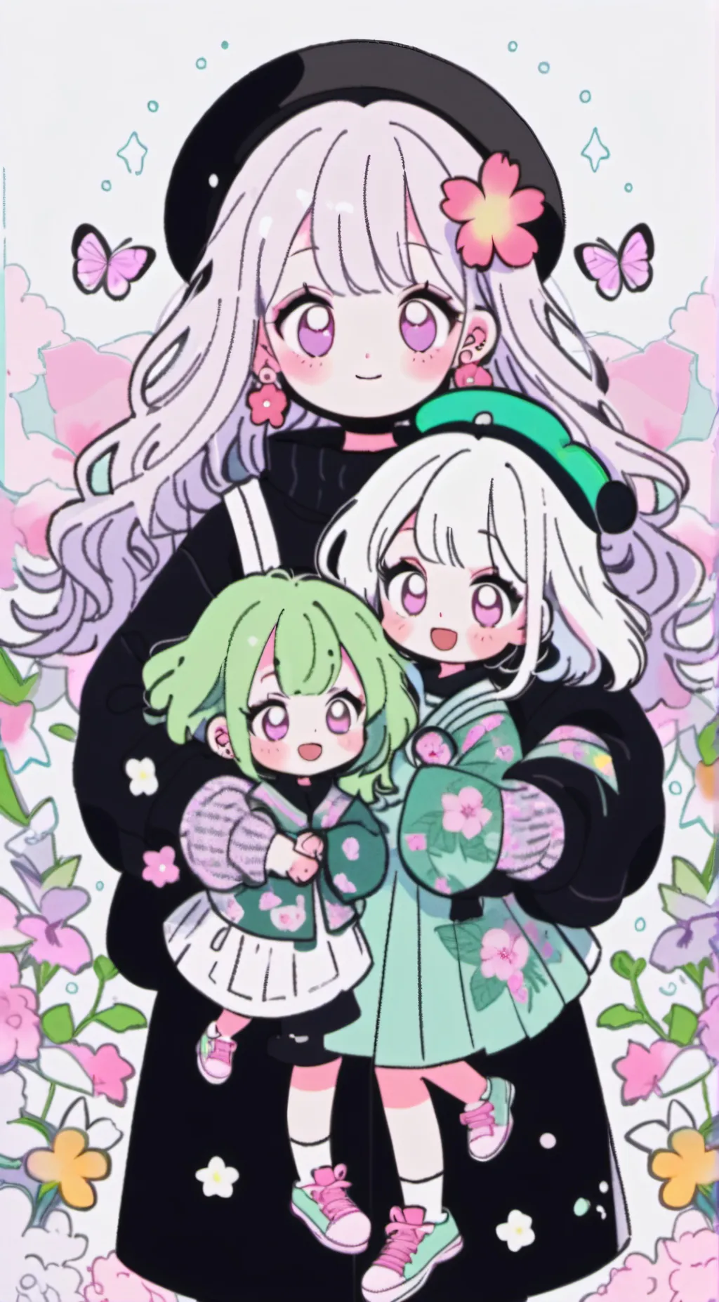 ai character: ur mom background