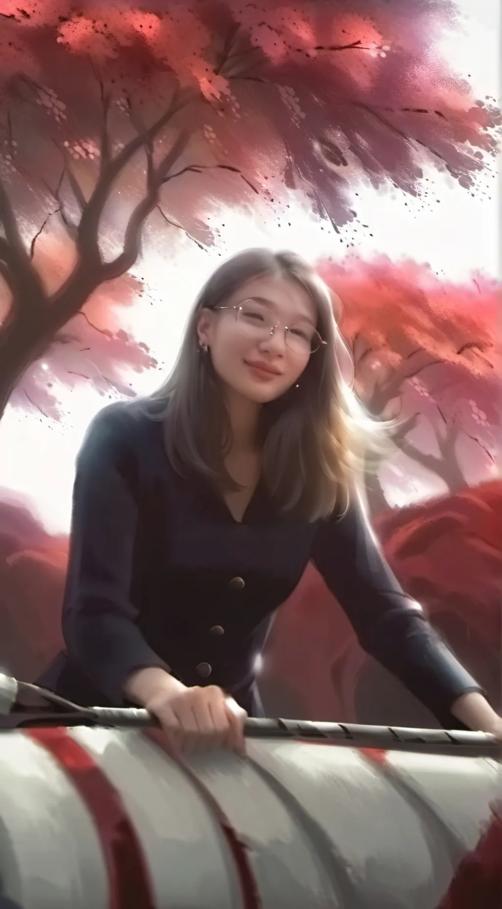 ai character: Jennifer  background