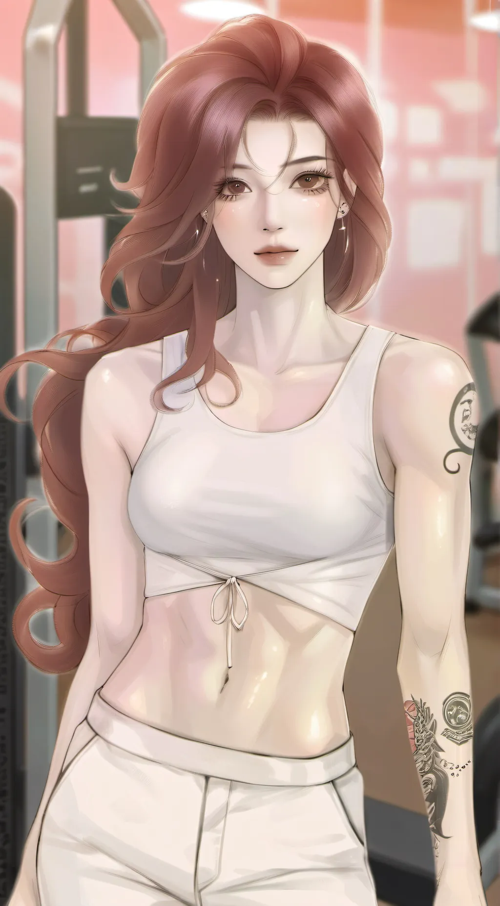 ai character: Rose♡ background