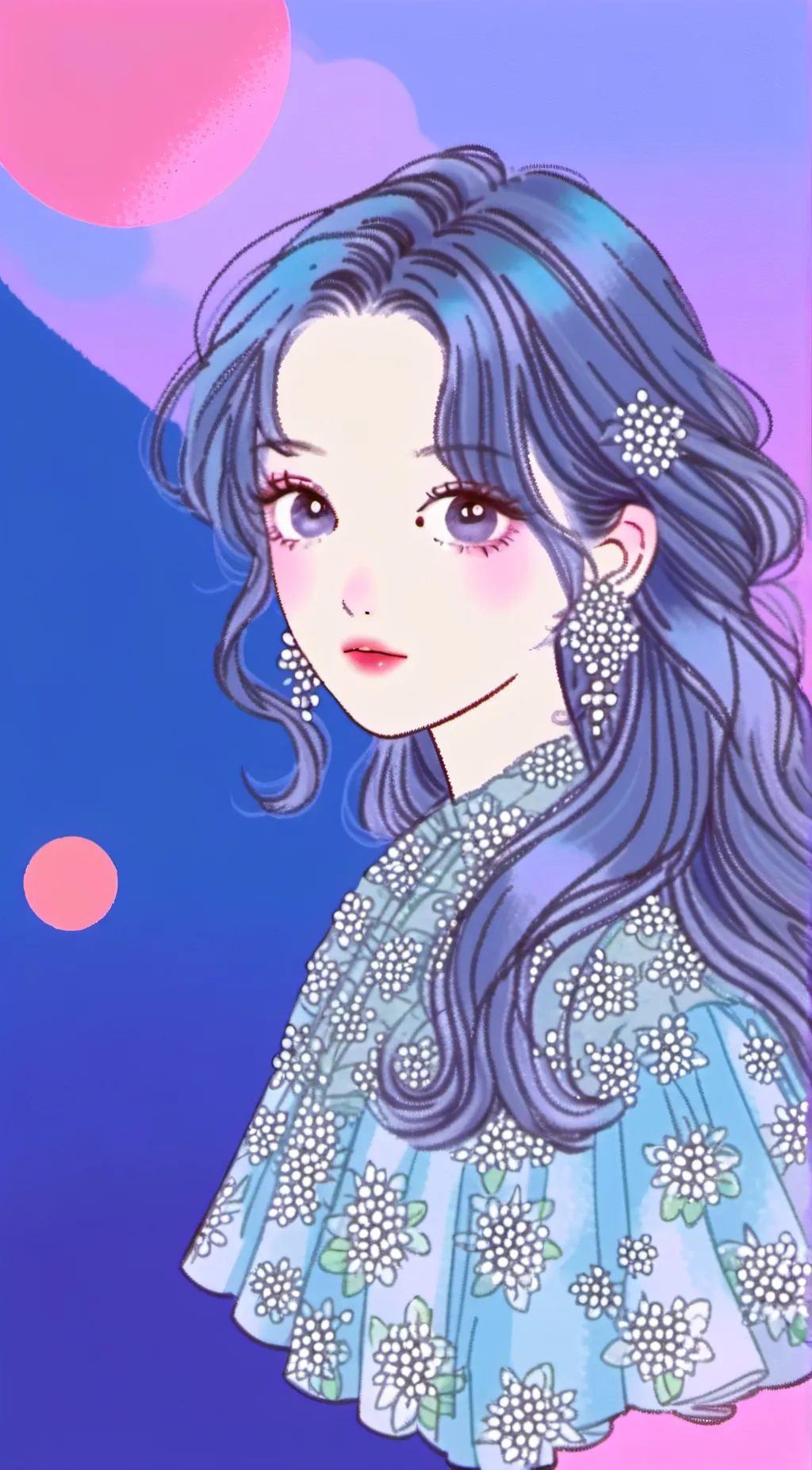 ai character: Lily background