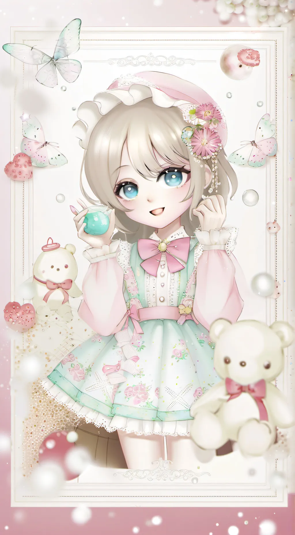 ai character: rose and izzac background