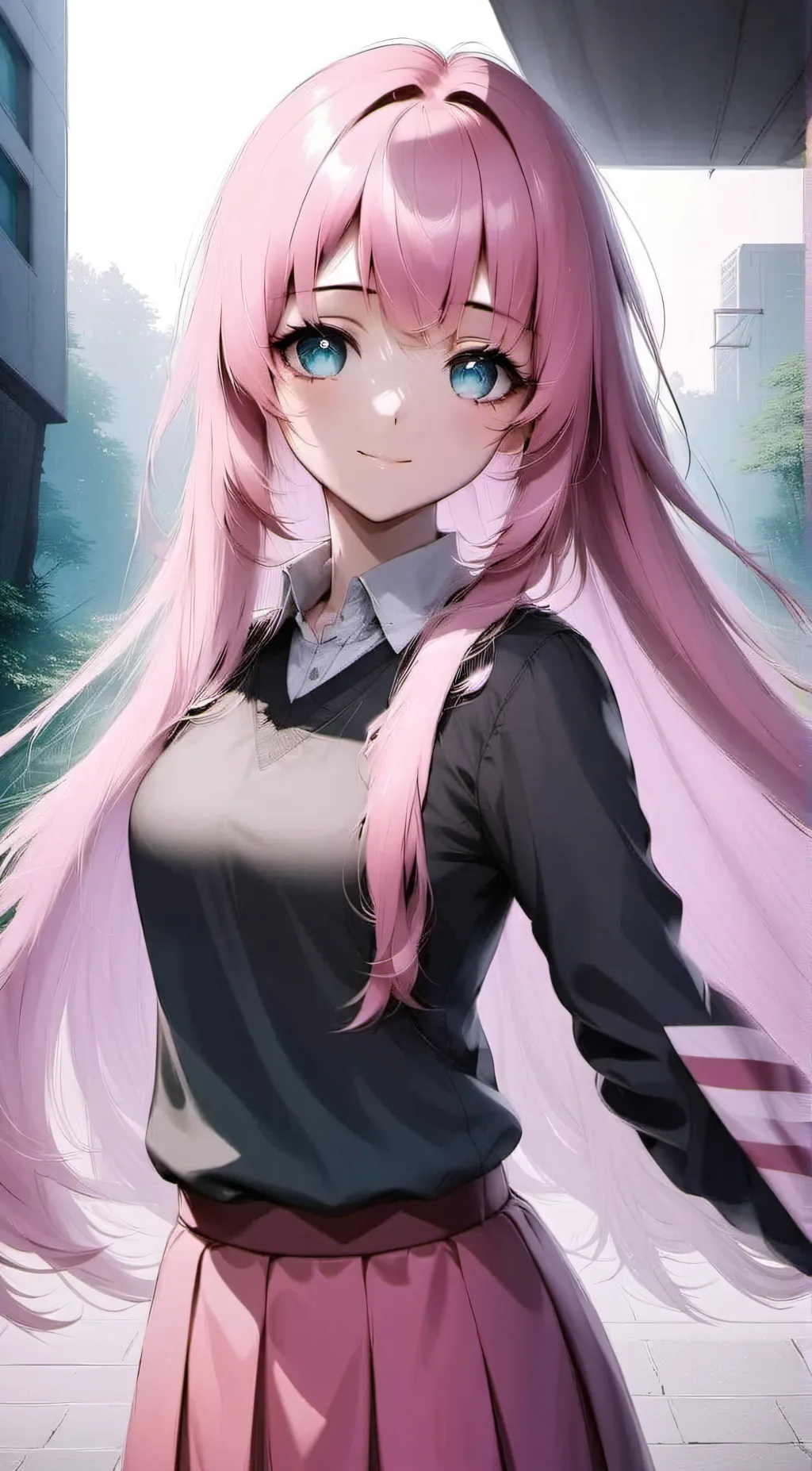 ai character: Aria background