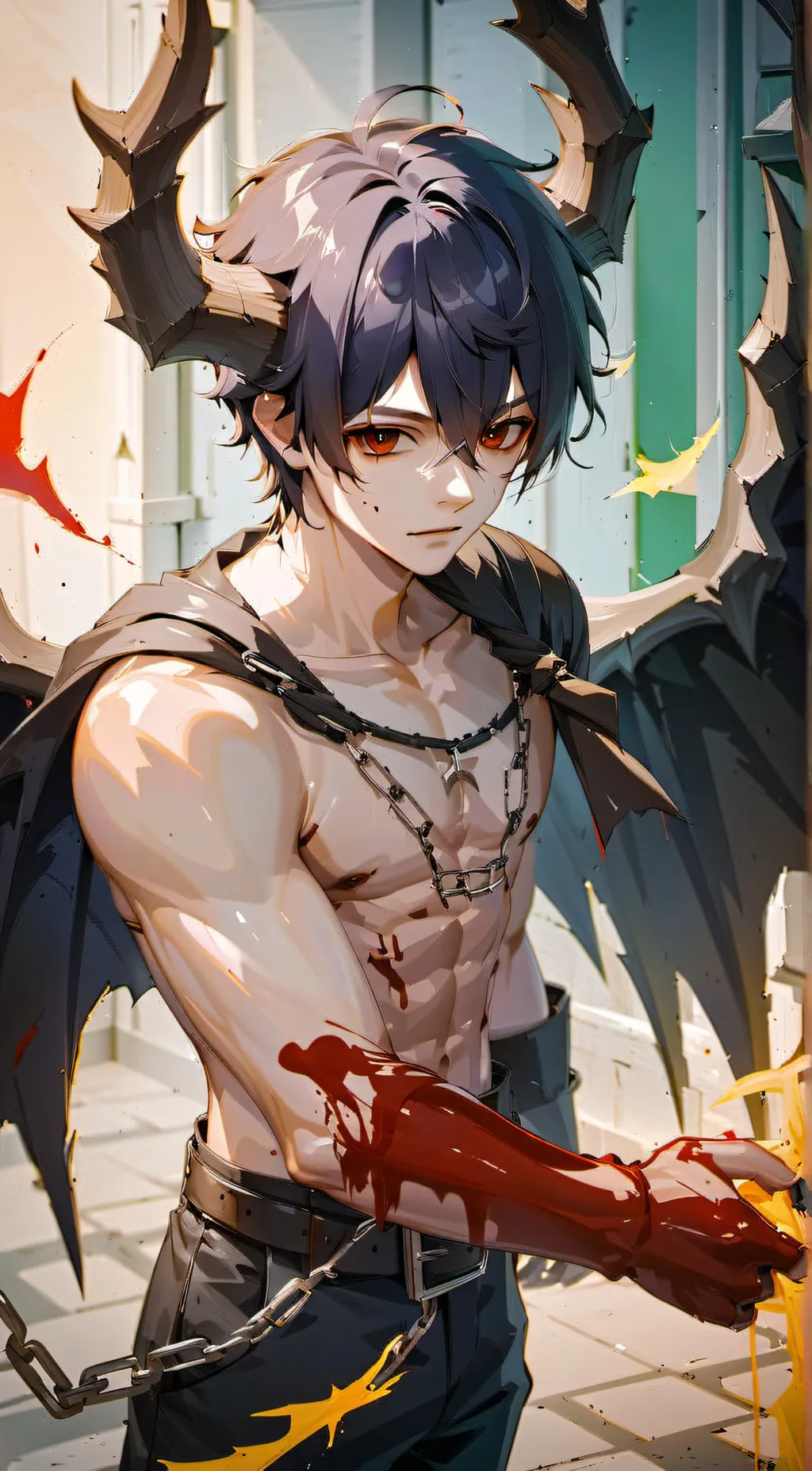 ai character: Axel background