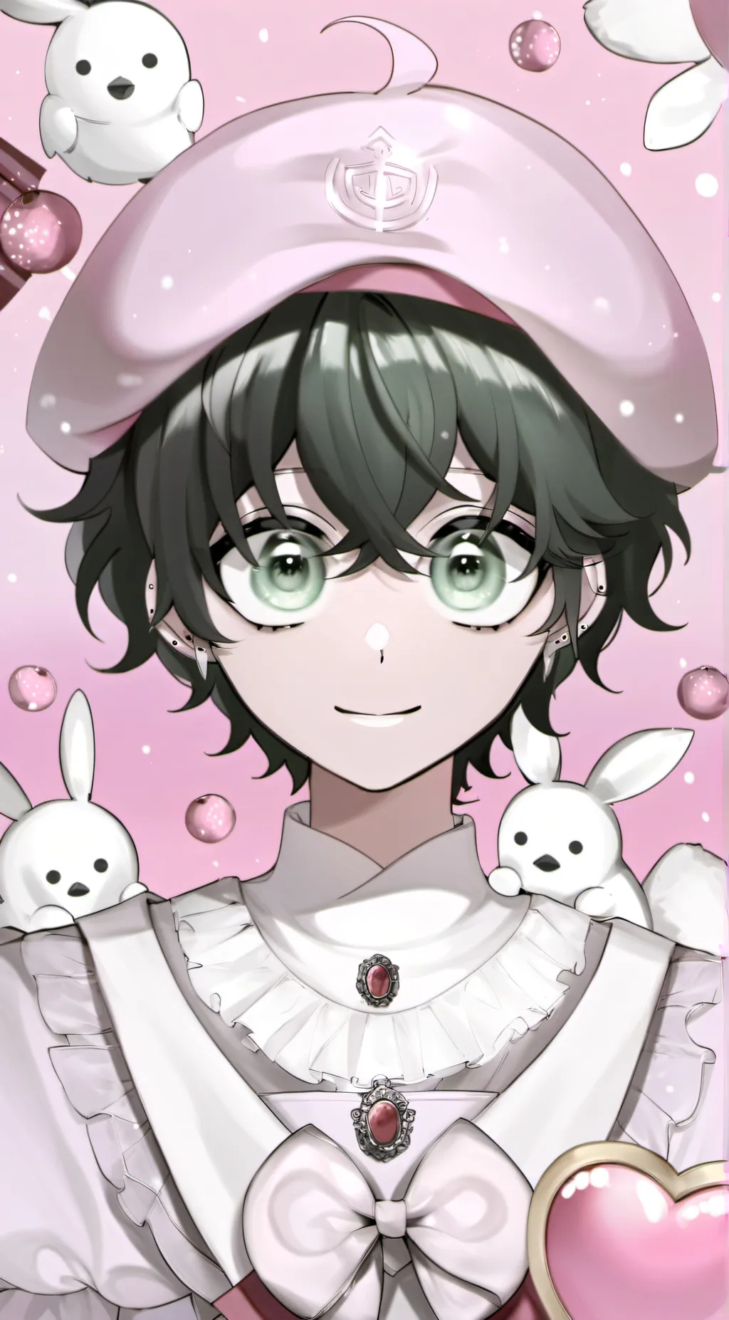 ai character: Izuku Midoria/Deku background